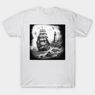 On the high seas VI T-Shirt